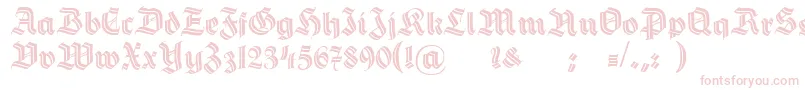 HermannGotischDecoc Font – Pink Fonts