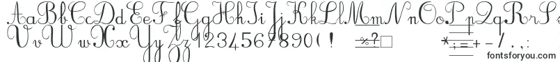 Bvrondno-fontti – Alkuperäiset fontit