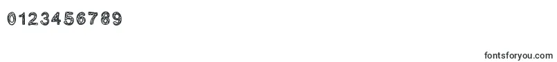 Ginumber1-Schriftart – Schriften für Zahlen und Nummern