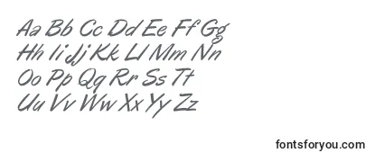 OreganoItalic Font