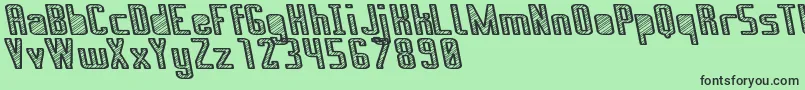 Подробнее о шрифте ApuradoRoyittoSt Шрифт ApuradoRoyittoSt – чёрные шрифты на зелёном фоне