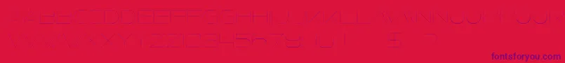 FaxineSky Font – Purple Fonts on Red Background