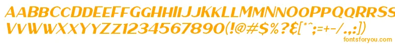 HaarlemSansItalic Font – Orange Fonts