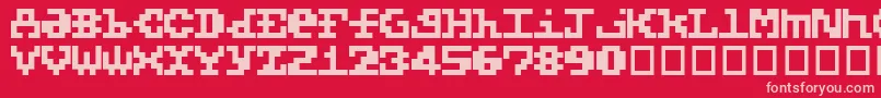 More about 5x5Basic Font 5x5Basic Font – Pink Fonts on Red Background