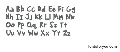 Kbwanderaround-fontti