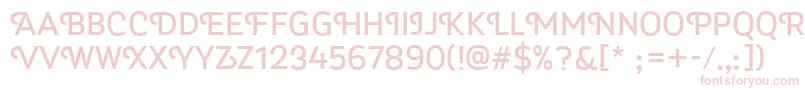 Lisätietoja Myra4fCaps-fontista Myra4fCaps-fontti – vaaleanpunaiset fontit