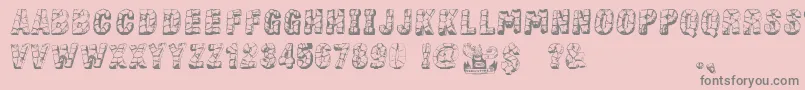 More about StoneBlock Font StoneBlock Font – Gray Fonts on Pink Background