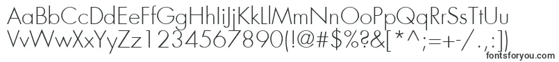 FuturaLtLight Font – Fonts for Adobe Premiere Pro