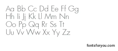 FuturaLtLight Font
