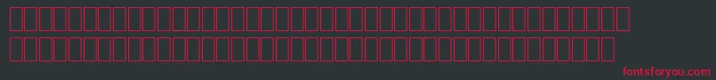 Wphv06na Font – Red Fonts on Black Background