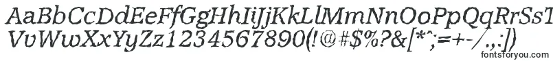 AccoladerandomItalic Font – Fonts for Autocad
