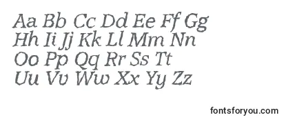 AccoladerandomItalic Font
