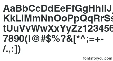 ContextSsiBold font – block Fonts