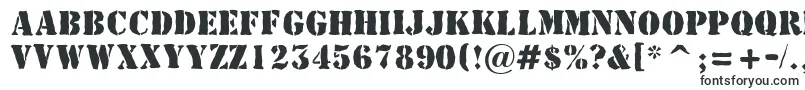 AStamperbrk Font – Serif Fonts
