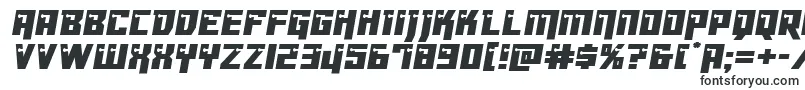 Шрифт Dangerbot – научно-фантастические шрифты