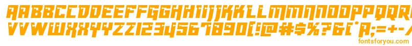 Dangerbot Font – Orange Fonts