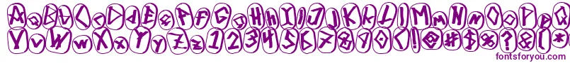 RunezOfOmegaThree-fontti – violetit fontit