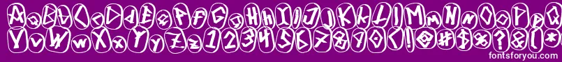 En savoir plus sur la police RunezOfOmegaThree Police RunezOfOmegaThree – polices blanches sur fond violet