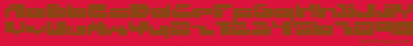 Więcej informacji o czcionce 02.10fen Czcionka 02.10fen – brązowe czcionki na czerwonym tle