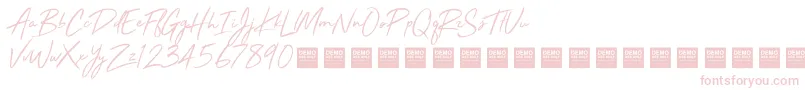 StayRadDemo Font – Pink Fonts