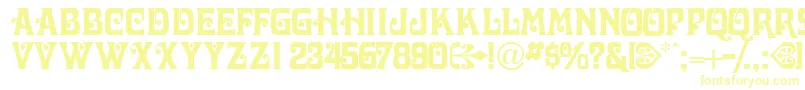 Victorianadisplaycapsssk Font – Yellow Fonts