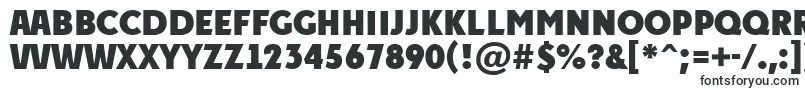 APlakattitulExtrabold-fontti – fontit ikonit
