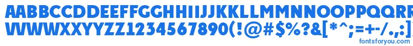 APlakattitulExtrabold Font – Blue Fonts
