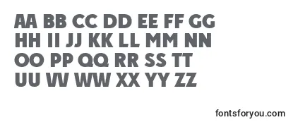 APlakattitulExtrabold-fontti