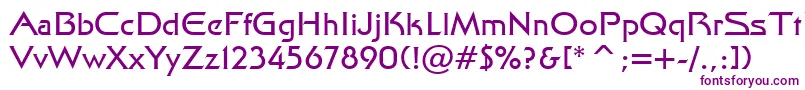 GalaxyBt Font – Purple Fonts on White Background
