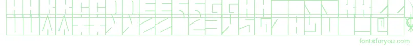 En savoir plus sur la police Blaise1.1 Police Blaise1.1 – polices vertes sur fond blanc