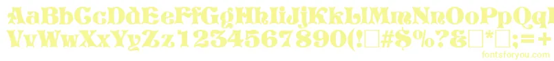 Weitere Informationen zur PretoriaRegular-Schriftart PretoriaRegular-Schriftart – Gelbe Schriften