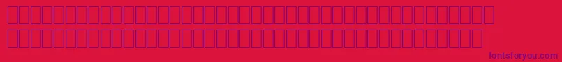 Wpro10na Font – Purple Fonts on Red Background