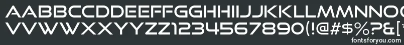 GoodTimesRg Font – White Fonts on Black Background