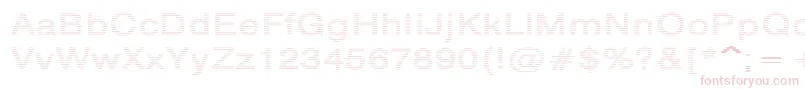 HildieRegular Font – Pink Fonts on White Background