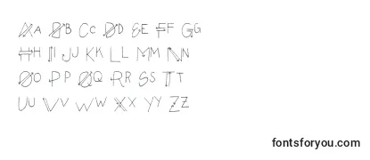 Überblick über die Schriftart Empyrean