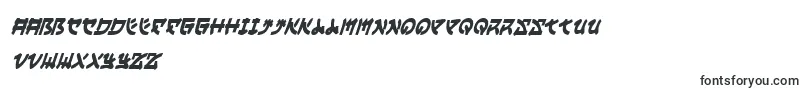 YamaMotoCondensedItalic-fontti – englantilaiset fontit