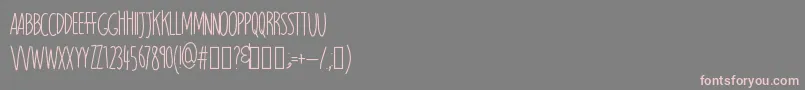 More about Magnitude Font Magnitude Font – Pink Fonts on Gray Background