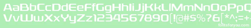 More about RexliaRg Font RexliaRg Font – White Fonts on Green Background