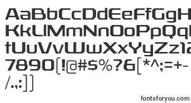  RexliaRg font