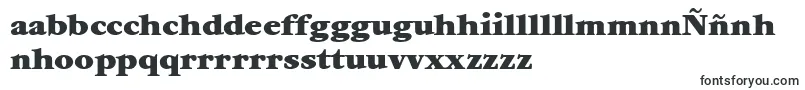Шрифт ItcGaramondLtUltra – галисийские шрифты