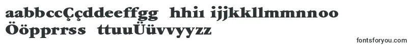 Шрифт ItcGaramondLtUltra – турецкие шрифты