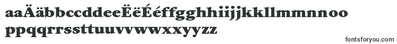 フォントItcGaramondLtUltra – マケドニア文字