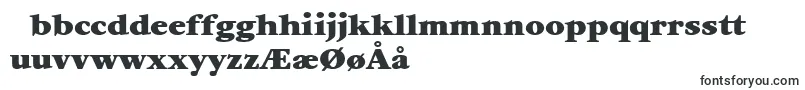 Шрифт ItcGaramondLtUltra – датские шрифты