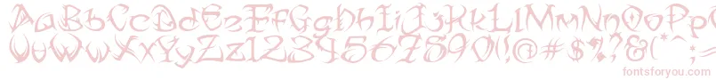 Fonte TribalTwo – fontes cor-de-rosa