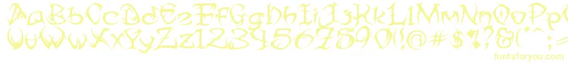 Więcej informacji o czcionce TribalTwo Czcionka TribalTwo – żółte czcionki