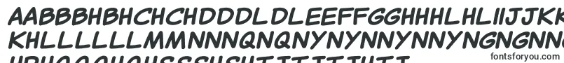 Шрифт CantedcomicBold – сесото шрифты