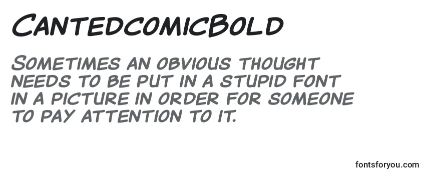 Police CantedcomicBold