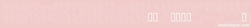 Koneisto Font – White Fonts on Pink Background