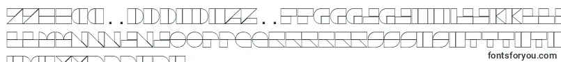 Czcionka DrebiekExpandedOutline – czcionki n'yanja