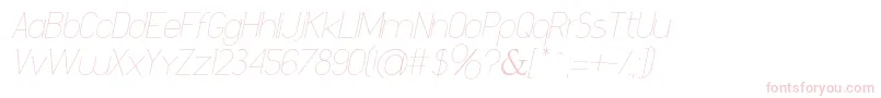 DanielaItalic Font – Pink Fonts